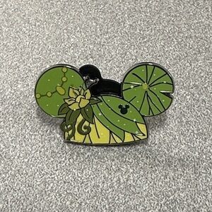 Disney Parks Tiana Ear Hat * Wave B * 2025 Hidden Mickey Pin NWOT